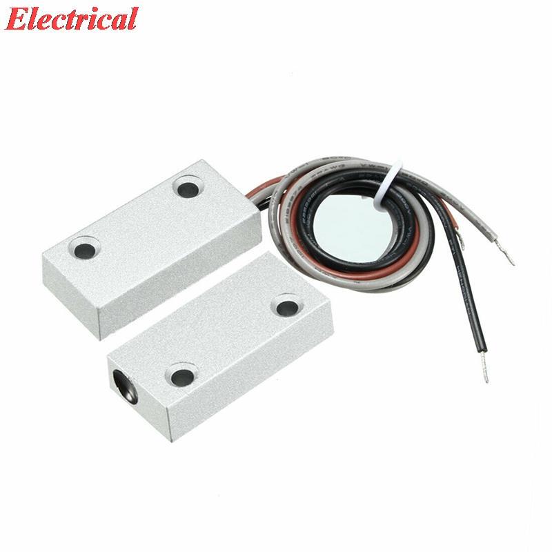 Door Stop Alarm - 1pc NC + NO アラームローリングゲートガレージドア接触磁気リードスイッチ