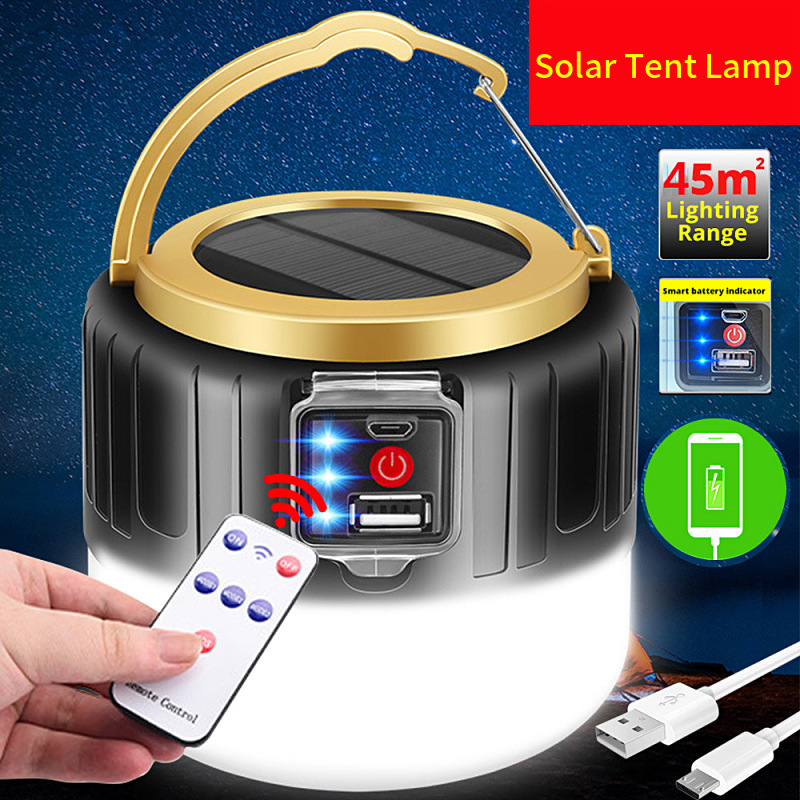 Power Outage Light - 280 ワットソーラー LED キャンプライト USB 充電式電球屋外テントランプポータブルランタン緊急ライトバーベキューハイキング用
