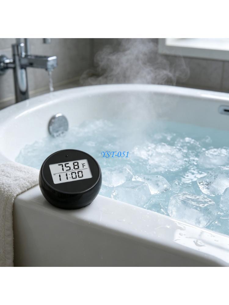 E15A デジタルフローティングアイスバス温度計防水 LED - Pool Alarm Float のレビューと価格