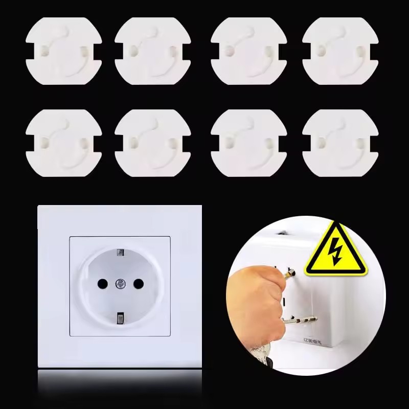 1-10個入り 子供用コンセント 白いカバー プラグ ベビー - Outlet Cover Baby のレビューと価格