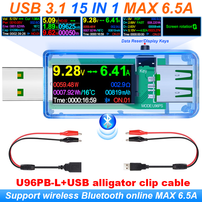 15 IN 1 USB 3.1 テスター DC デジタル電圧 - Co Detector Plug のレビューと価格