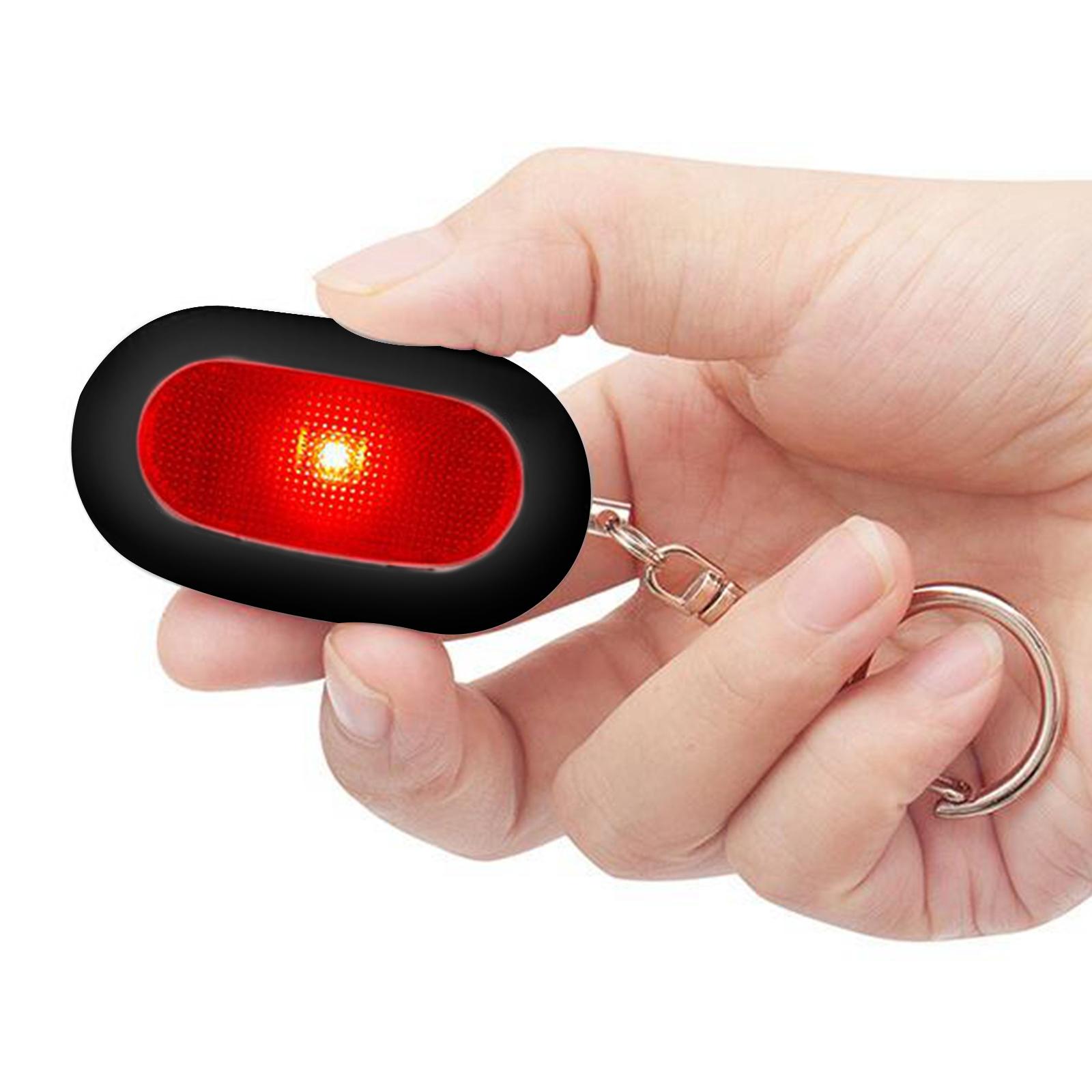 パーソナルアラームキーホルダー 130dB 女性用 男性用  - Personal Alarm Keychain のレビューと価格