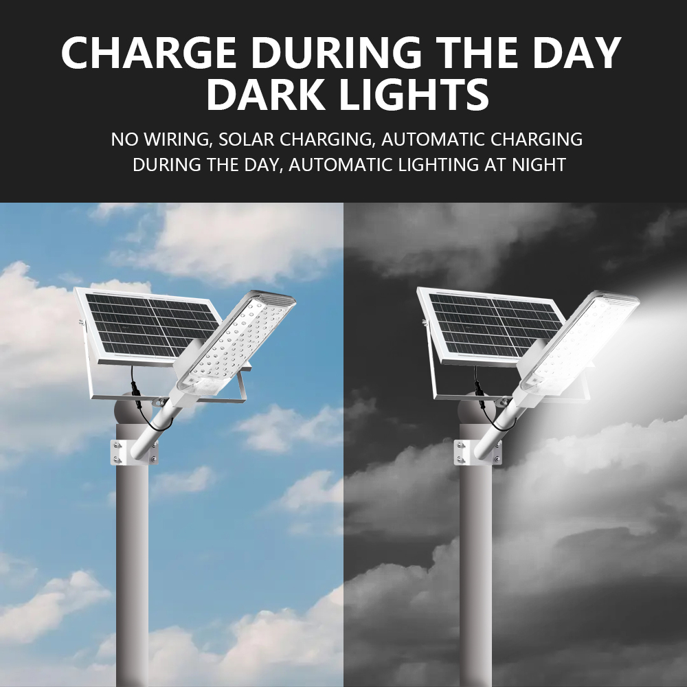 IP68防水屋外ソーラー街路灯、明るさ8000LM、320  - Power Outage Light のレビューと価格