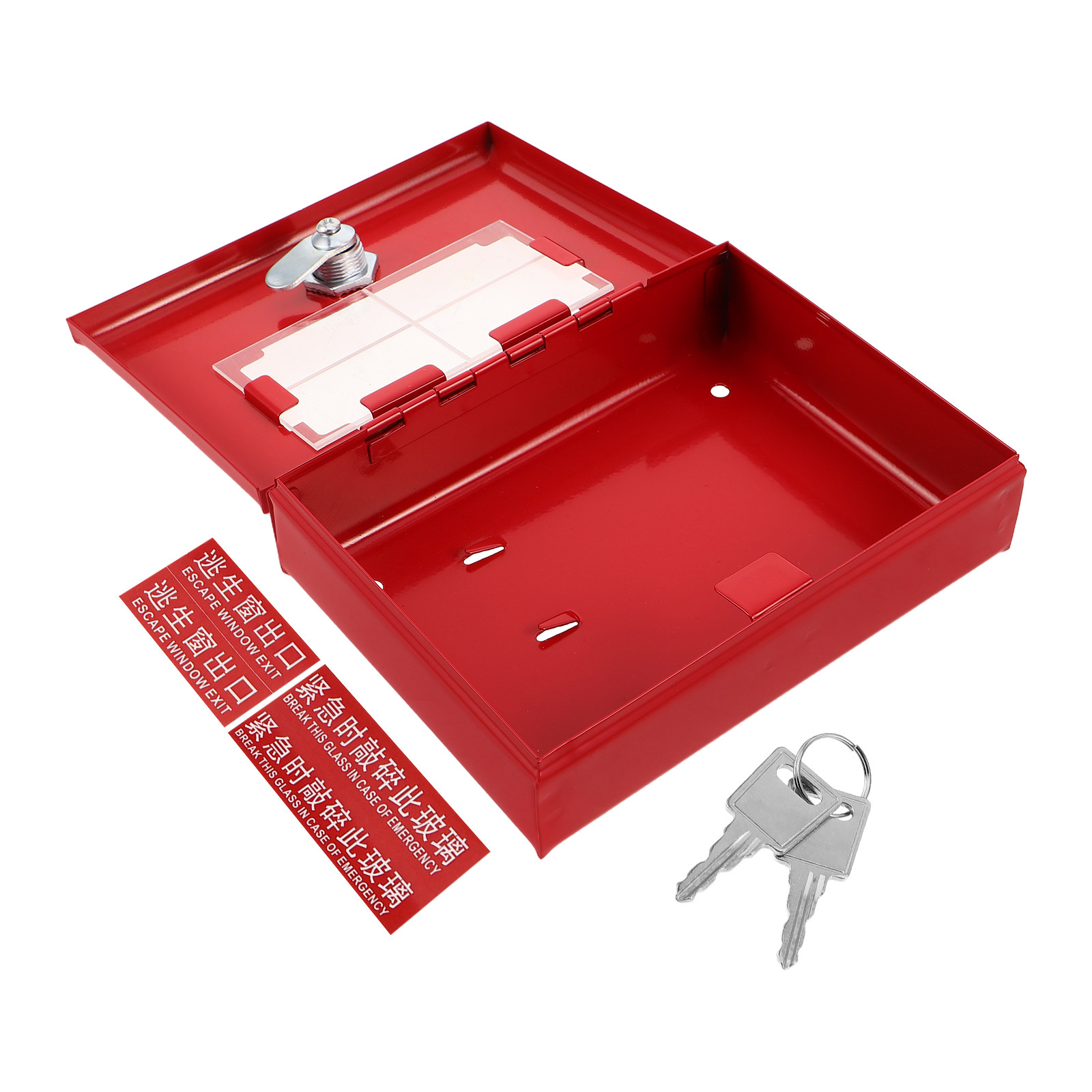 金属製ドアロックボックス 壁掛け式 緊急キー収納ボックス 壊 - Lockbox Key Secure のレビューと価格