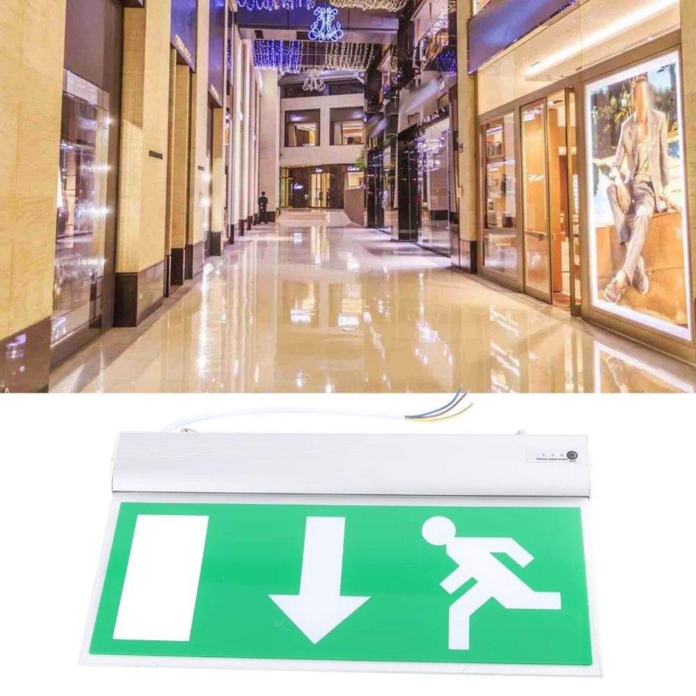業務用LED非常灯 グリーン電球 出口標識 セキュリティライ - Emergency Exit Sign のレビューと価格